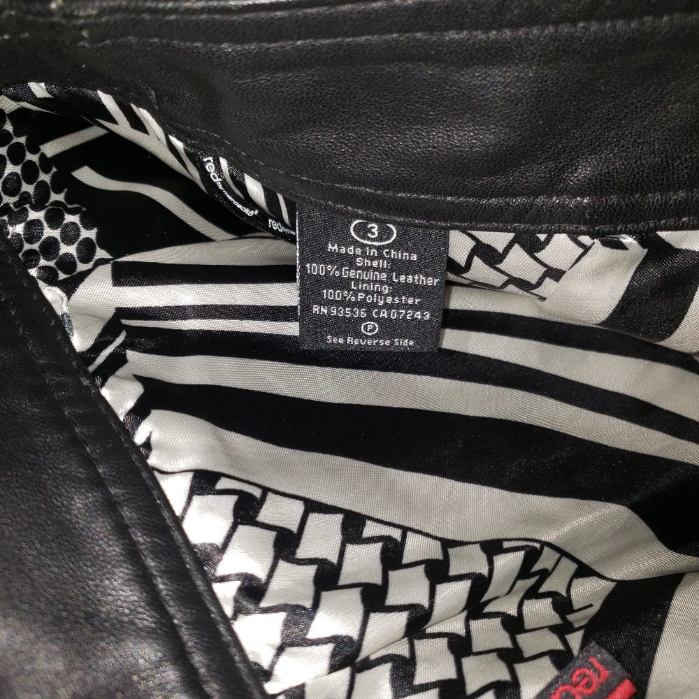 Red By Marc Ecko Leather Skirt - Picture 7 of 10